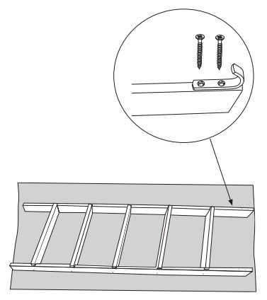 Toppkrok till loftstege