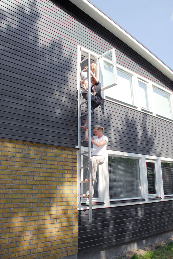 Skeppshult Utrymningsstege F�llbar