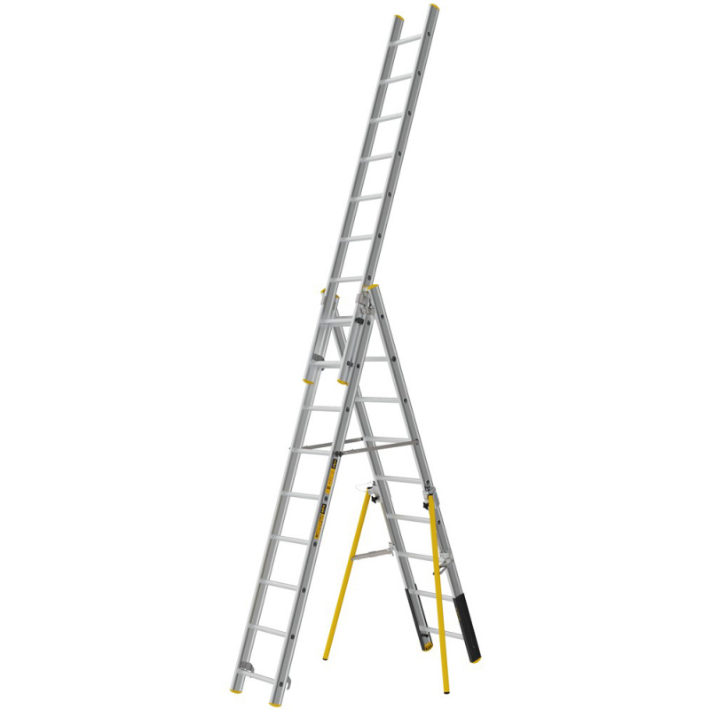 Wibe 3-Delad Utskjutsstege PROF+