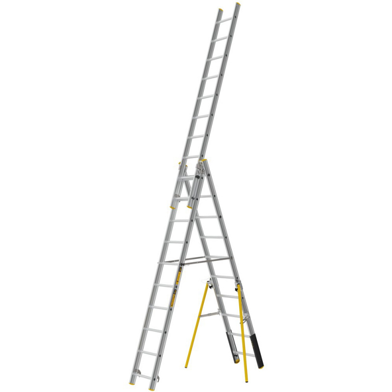 Wibe 3-Delad Utskjutsstege PROF+