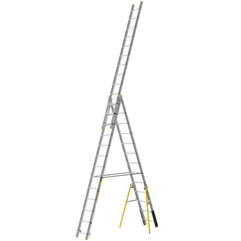 Wibe 3-Delad Utskjutsstege PROF+