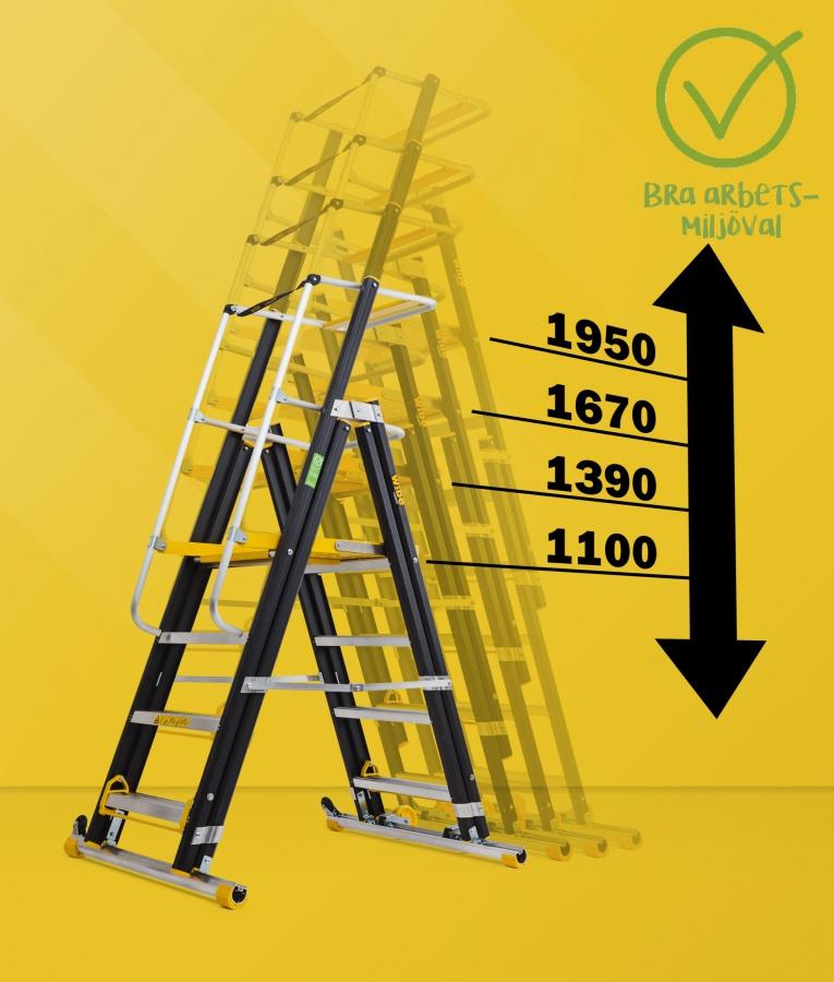 Wibe H�jdjusterbar Arbetsplattform HAP